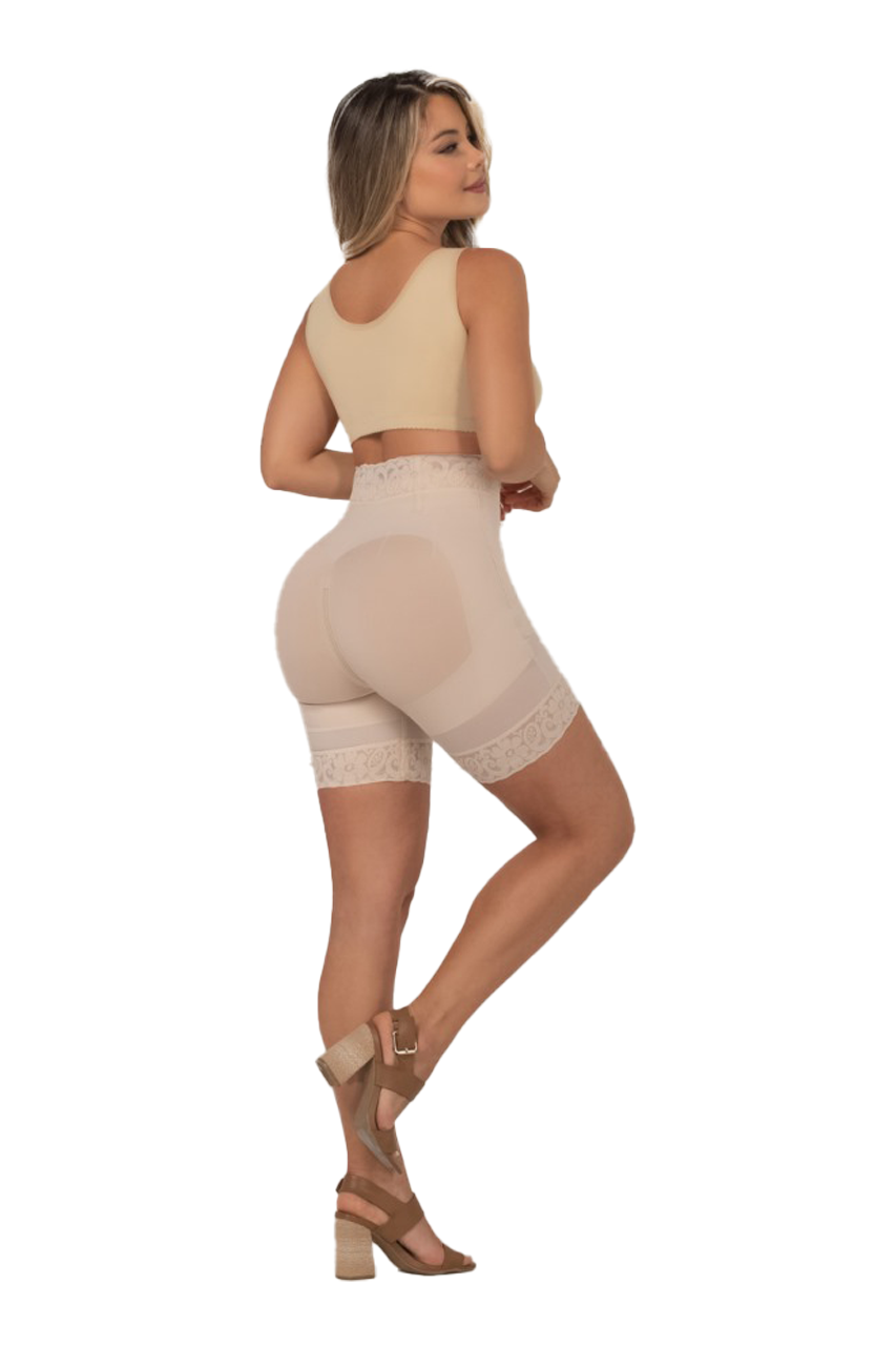 Short extra alto con cierre